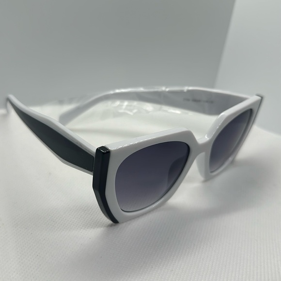 Cat Eye Women Sunglasses Retro Clear Gradient Shades UV400  Colorful Sun Glasses main image 6